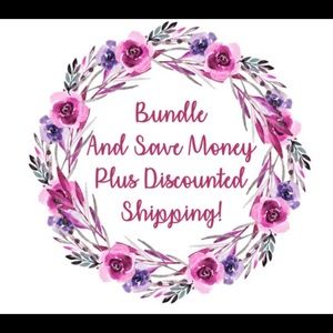 BUNDLE TO SAVE MONEY AND GET DISCOUNTED SHIPPING!